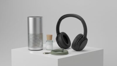 Fotografía de producto profesional para ecommerce mostrando cámara y luces en estudio optimizado para ventas online